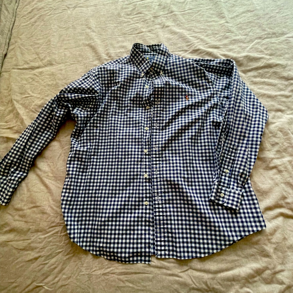 Ralph Lauren Checkered Button Up